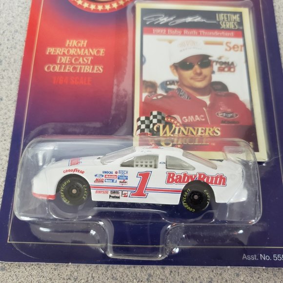 (5/$20)  Jeff Gordon 1992 Baby Ruth Thunderbird Car #1 - Picture 2 of 4